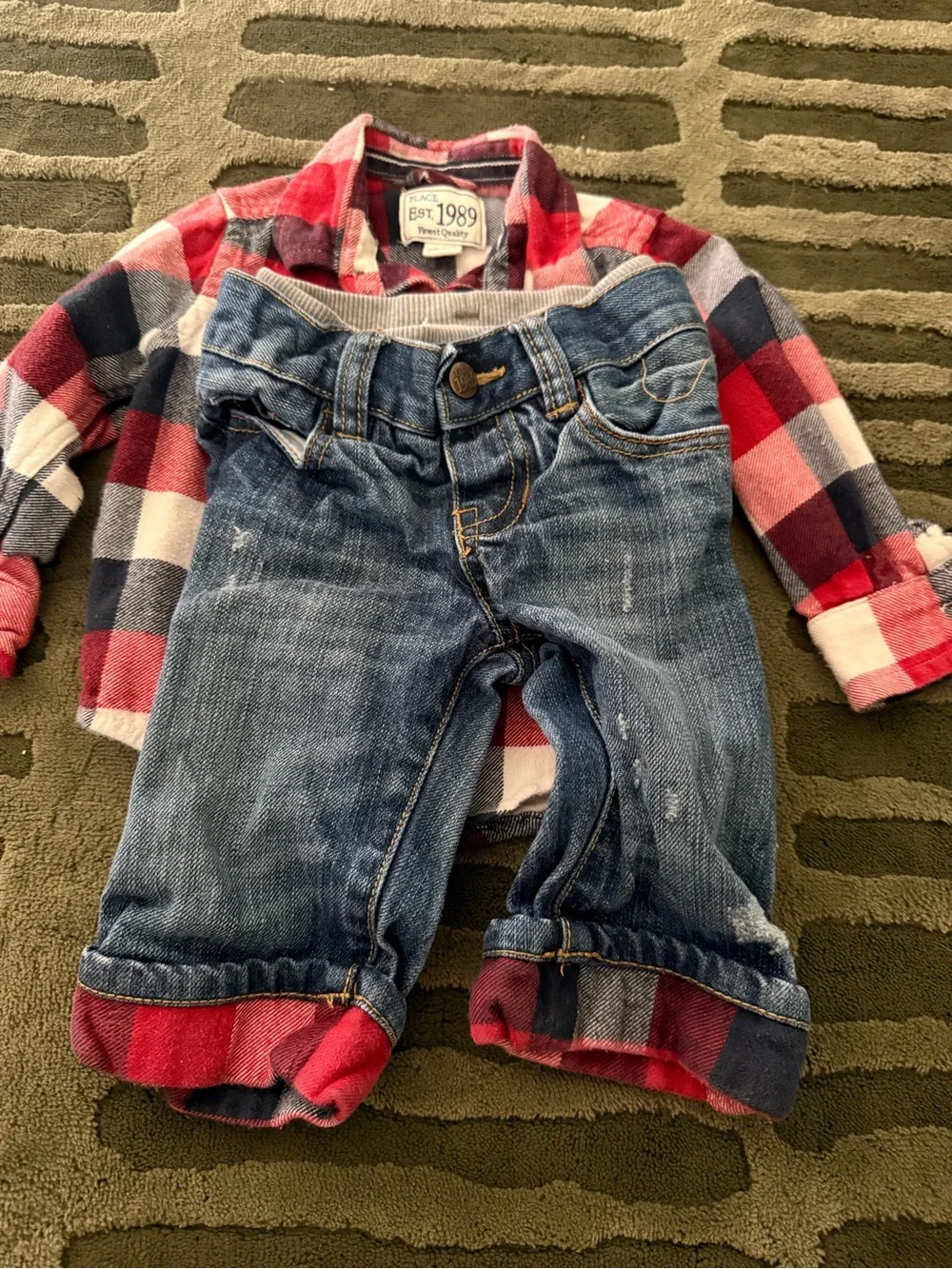 Children’s Place Matching Outfit- 9-12 months